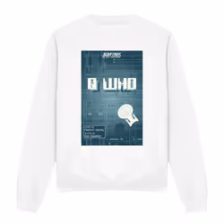 Star Trek Unisex Adult The Next Generation Season 2 Episode 16 Sweatshirt - S, White