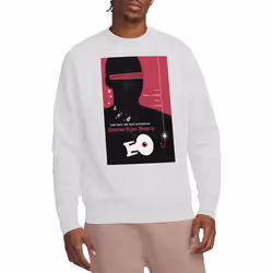 Star Trek Unisex Adult The Next Generation Season 2 Episode 17 Sweatshirt - L, White