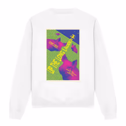 Star Trek Unisex Adult The Next Generation Season 2 Episode 18 Sweatshirt - XL, White