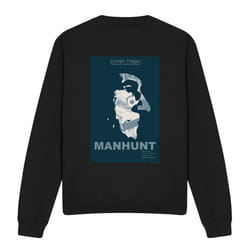 Star Trek Unisex Adult The Next Generation Season 2 Episode 19 Sweatshirt - XL, Black