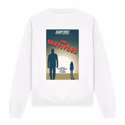 Star Trek Unisex Adult The Next Generation Season 3 Episode 3 Sweatshirt - M, White