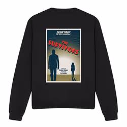 Star Trek Unisex Adult The Next Generation Season 3 Episode 3 Sweatshirt - XL, Black