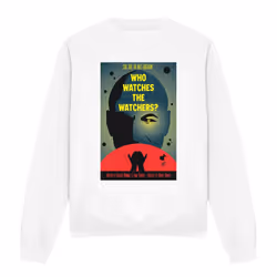 Star Trek Unisex Adult The Next Generation Season 3 Episode 4 Sweatshirt - S, White
