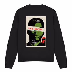 Star Trek Unisex Adult The Next Generation Season 3 Episode 7 Sweatshirt - XXL, Black