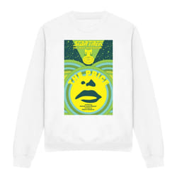 Star Trek Unisex Adult The Next Generation Season 3 Episode 8 Sweatshirt - S, White