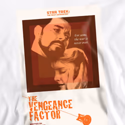 Star Trek Unisex Adult The Next Generation Season 3 Episode 9 Sweatshirt - L, White