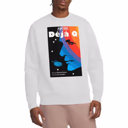 Star Trek Unisex Adult The Next Generation Season 3 Episode 13 Sweatshirt - L, White