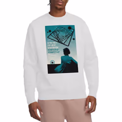 Star Trek Unisex Adult The Next Generation Season 3 Episode 14 Sweatshirt - XXL, White