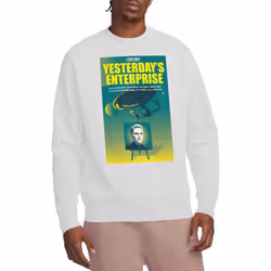 Star Trek Unisex Adult The Next Generation Season 3 Episode 15 Sweatshirt - M, White