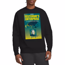 Star Trek Unisex Adult The Next Generation Season 3 Episode 15 Sweatshirt - XL, Black