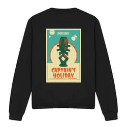 Star Trek Unisex Adult The Next Generation Season 3 Episode 19 Sweatshirt - XL, Black