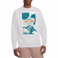Star Trek Unisex Adult The Next Generation Season 3 Episode 20 Sweatshirt - XXL, White