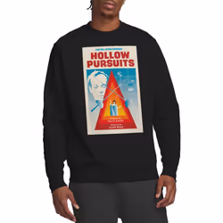 Star Trek Unisex Adult The Next Generation Season 3 Episode 21 Sweatshirt - L, Black