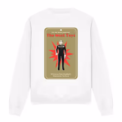 Star Trek Unisex Adult The Next Generation Season 3 Episode 22 Sweatshirt - XXL, White