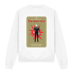 Star Trek Unisex Adult The Next Generation Season 3 Episode 22 Sweatshirt - XXL, White
