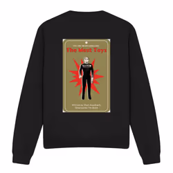 Star Trek Unisex Adult The Next Generation Season 3 Episode 22 Sweatshirt - XL, Black