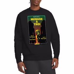 Star Trek Unisex Adult The Next Generation Season 3 Episode 24 Sweatshirt - L, Black