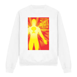 Star Trek Unisex Adult The Next Generation Season 3 Episode 25 Sweatshirt - XXL, White