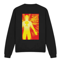 Star Trek Unisex Adult The Next Generation Season 3 Episode 25 Sweatshirt - XL, Black