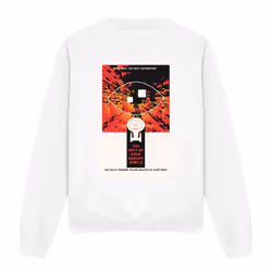 Star Trek Unisex Adult The Next Generation Season 4 Episode 1 Sweatshirt - S, White