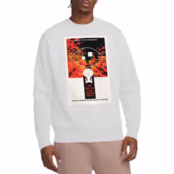 Star Trek Unisex Adult The Next Generation Season 4 Episode 1 Sweatshirt - S, White