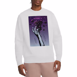 Star Trek Unisex Adult The Next Generation Season 4 Episode 2 Sweatshirt - M, White