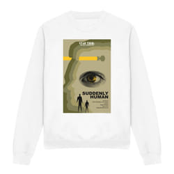 Star Trek Unisex Adult The Next Generation Season 4 Episode 4 Sweatshirt - XXL, White