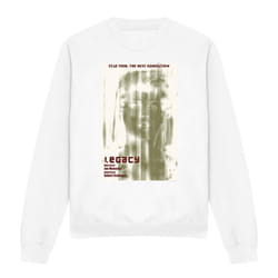 Star Trek Unisex Adult The Next Generation Season 4 Episode 6 Sweatshirt - M, White