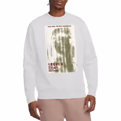 Star Trek Unisex Adult The Next Generation Season 4 Episode 6 Sweatshirt - XXL, White