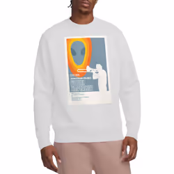 Star Trek Unisex Adult The Next Generation Season 4 Episode 8 Sweatshirt - M, White