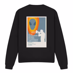 Star Trek Unisex Adult The Next Generation Season 4 Episode 8 Sweatshirt - M, Black