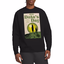 Star Trek Unisex Adult The Next Generation Season 4 Episode 11 Sweatshirt - XXL, Black