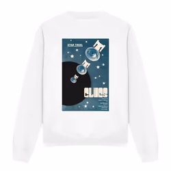 Star Trek Unisex Adult The Next Generation Season 4 Episode 14 Sweatshirt - XXL, White