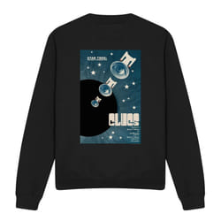 Star Trek Unisex Adult The Next Generation Season 4 Episode 14 Sweatshirt - S, Black