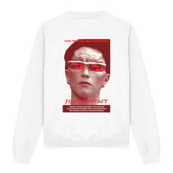 Star Trek Unisex Adult The Next Generation Season 4 Episode 15 Sweatshirt - XL, White