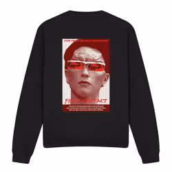 Star Trek Unisex Adult The Next Generation Season 4 Episode 15 Sweatshirt - L, Black
