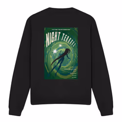 Star Trek Unisex Adult The Next Generation Season 4 Episode 17 Sweatshirt - XL, Black