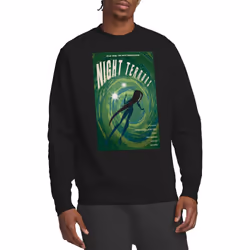 Star Trek Unisex Adult The Next Generation Season 4 Episode 17 Sweatshirt - XL, Black