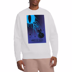 Star Trek Unisex Adult The Next Generation Season 4 Episode 18 Sweatshirt - XXL, White