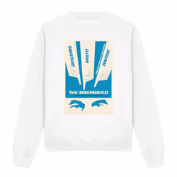 Star Trek Unisex Adult The Next Generation Season 4 Episode 21 Sweatshirt - XL, White