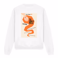 Star Trek Unisex Adult The Next Generation Season 4 Episode 23 Sweatshirt - XXL, White