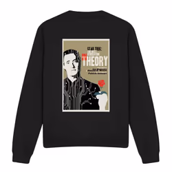 Star Trek Unisex Adult The Next Generation Season 4 Episode 25 Sweatshirt - L, Black
