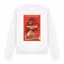 Star Trek Unisex Adult The Next Generation Season 4 Episode 26 Sweatshirt - L, White