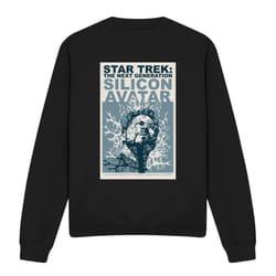 Star Trek Unisex Adult The Next Generation Season 5 Episode 4 Sweatshirt - XL, Black