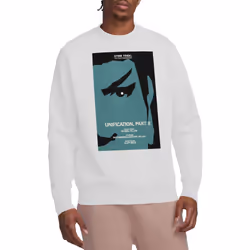 Star Trek Unisex Adult The Next Generation Season 5 Episode 8 Sweatshirt - M, White
