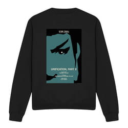 Star Trek Unisex Adult The Next Generation Season 5 Episode 8 Sweatshirt - S, Black