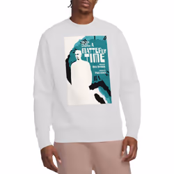 Star Trek Unisex Adult The Next Generation Season 5 Episode 9 Sweatshirt - L, White