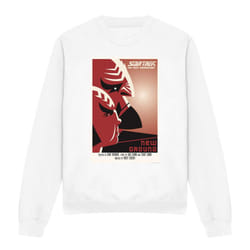 Star Trek Unisex Adult The Next Generation Season 5 Episode 10 Sweatshirt - L, White