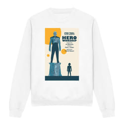 Star Trek Unisex Adult The Next Generation Season 5 Episode 11 Sweatshirt - L, White