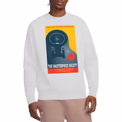Star Trek Unisex Adult The Next Generation Season 5 Episode 13 Sweatshirt - XL, White